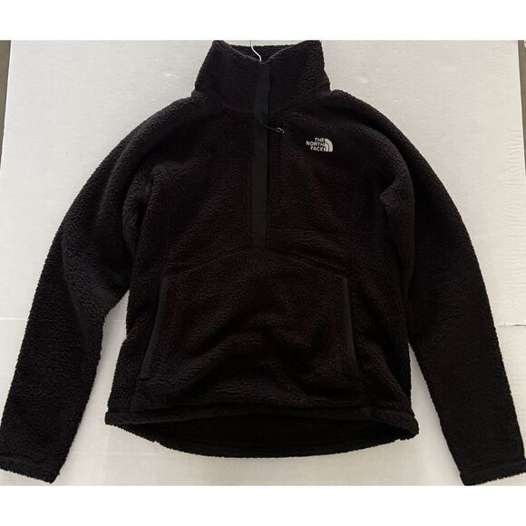 The North Face woman’s size medium pullover half zip fleece lightweight jacket - Picture 8 of 11